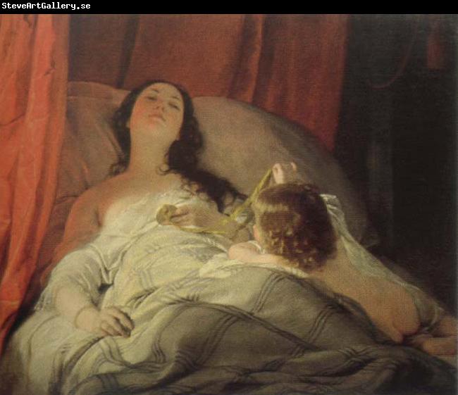 Friedrich von Amerling the drowsy one